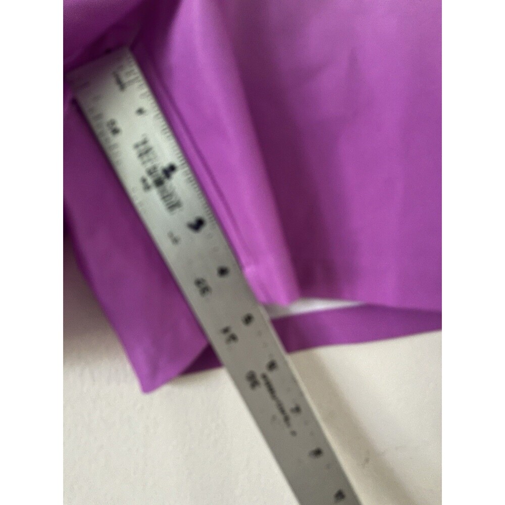 Slazenger Ombre Golf Shorts Womens Size 6 Purple & White Pockets Lightweight - Picture 4 of 6
